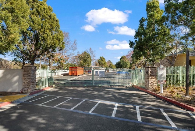 view of car parking