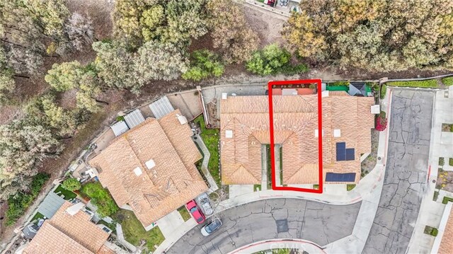 16096 Caminito Tomas, San Diego, CA 92128 - view of subject property with property boundaries highlighted