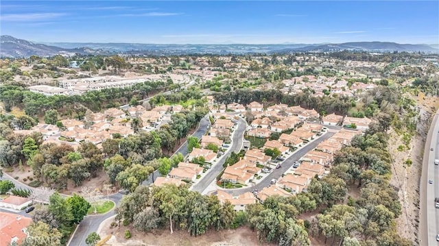 16096 Caminito Tomas, San Diego, CA 92128 - aerial view of property's location with mountains and nearby suburban area