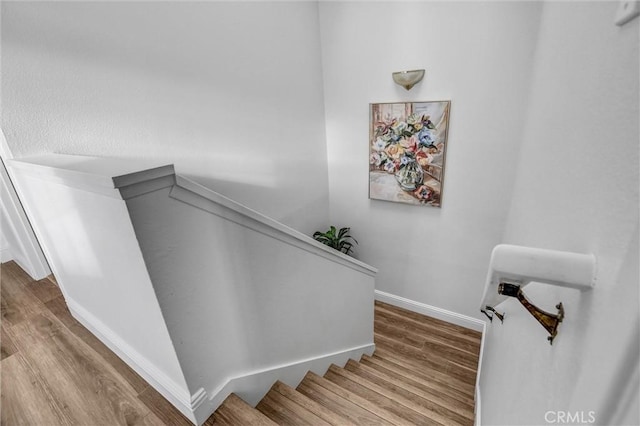 16096 Caminito Tomas, San Diego, CA 92128 - stairs featuring wood finished floors