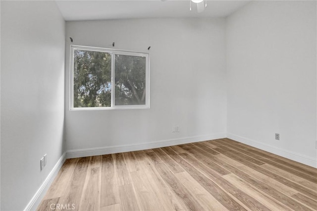 16096 Caminito Tomas, San Diego, CA 92128 - spare room featuring light wood-type flooring and a ceiling fan