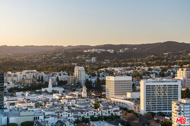 city view featuring a mountain view