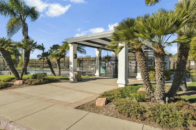 view of patio