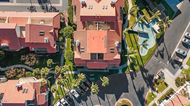 birds eye view of property featuring a residential view