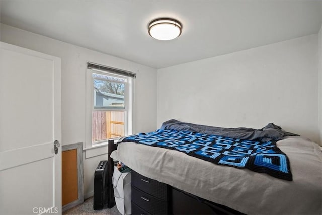 bedroom featuring carpet floors