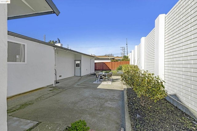 view of patio / terrace