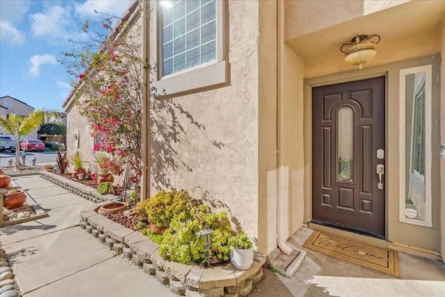 view of property entrance