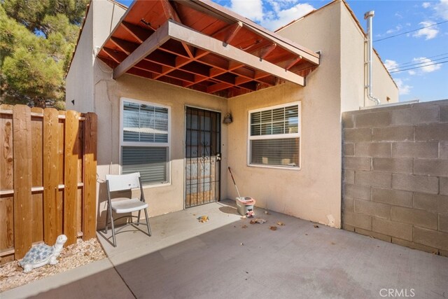 view of patio / terrace