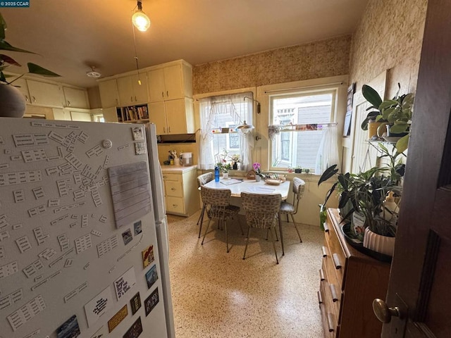 view of dining room