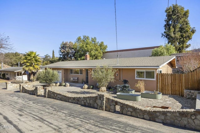 view of front of property with a patio