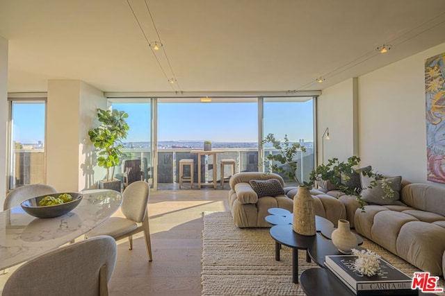 sunroom / solarium featuring a wealth of natural light