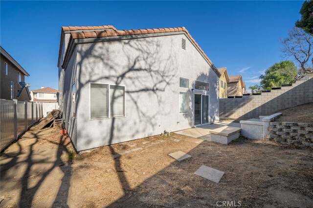 view of rear view of property