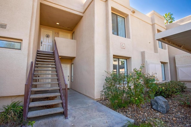 view of entrance to property