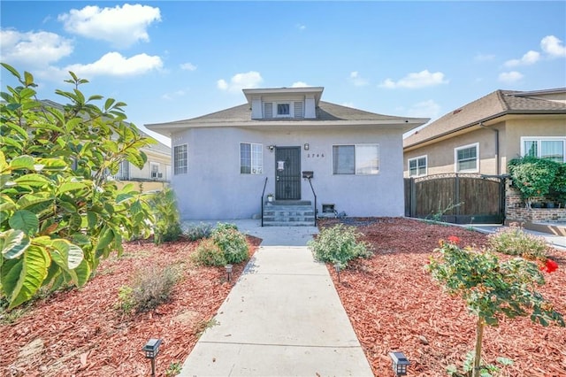 view of bungalow-style home