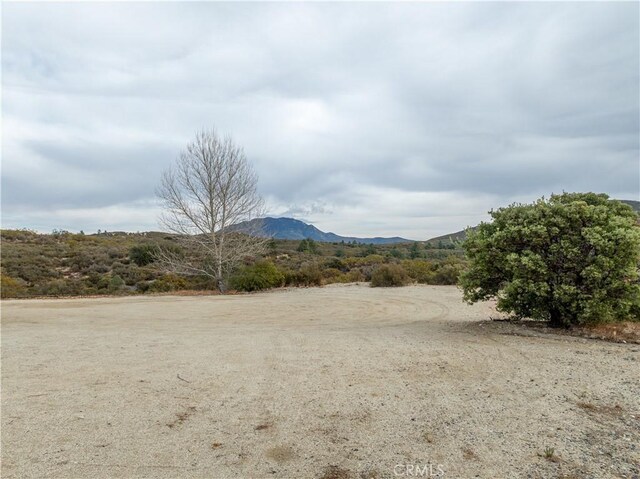 view of mountain feature