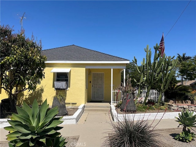 view of bungalow