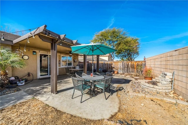 view of patio / terrace