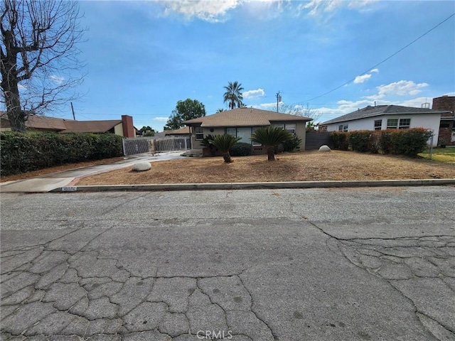 view of ranch-style house