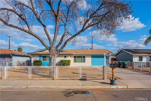 view of ranch-style home