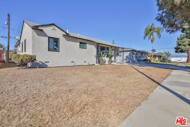 view of rear view of house