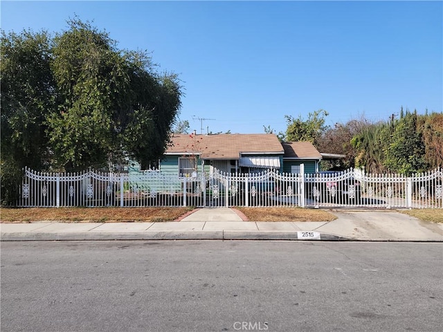 view of ranch-style house