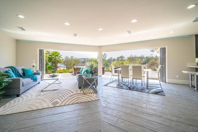 view of living room