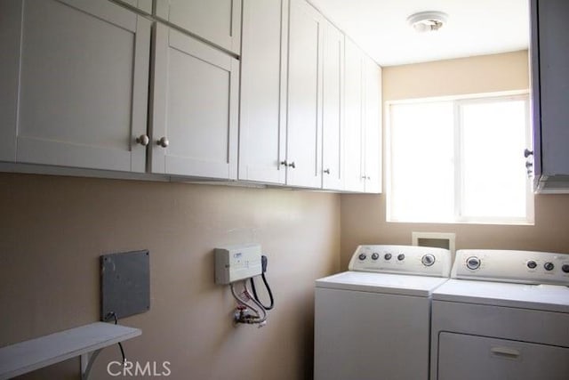 30320 183rd St E, Llano, CA 93544 - washroom with cabinet space and washing machine and dryer