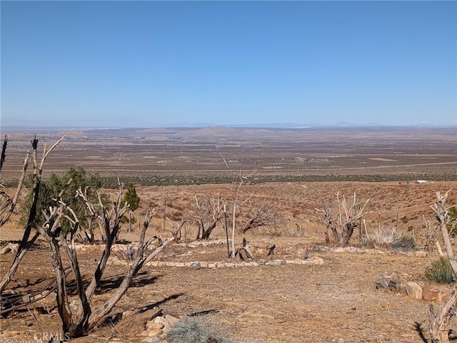 exterior space with a rural view