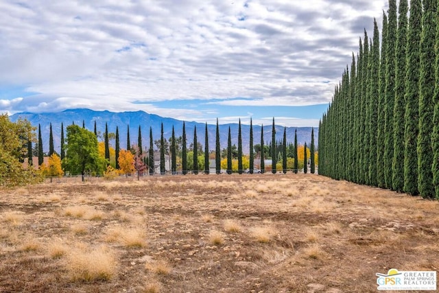 view of mountain feature