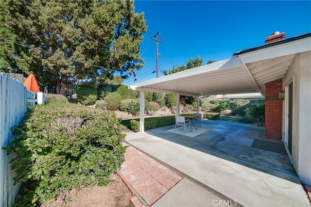 view of patio / terrace