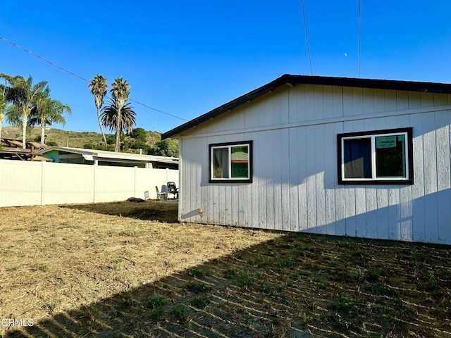 view of side of property
