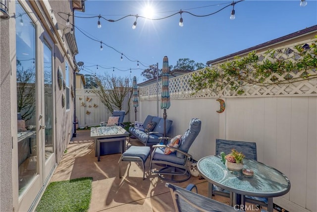 view of patio / terrace