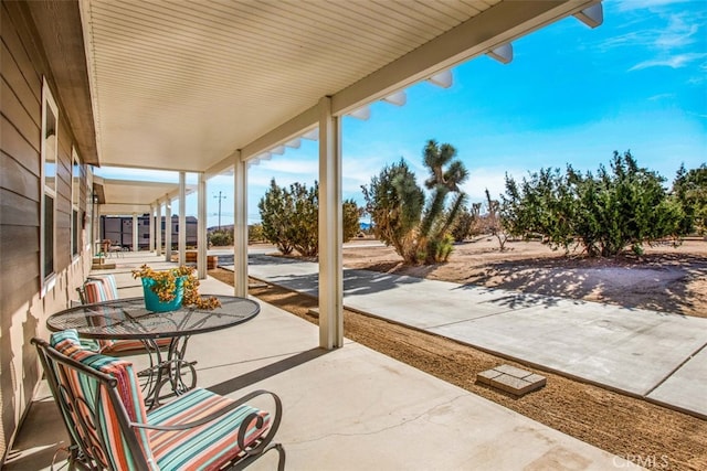 view of patio