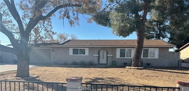 view of ranch-style home