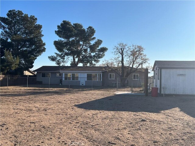 view of back of house