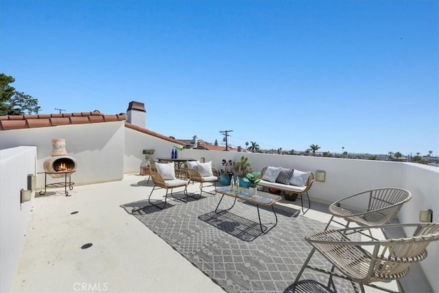 1612 Speyer Ln, Redondo Beach, CA 90278 - view of patio / terrace featuring an outdoor hangout area