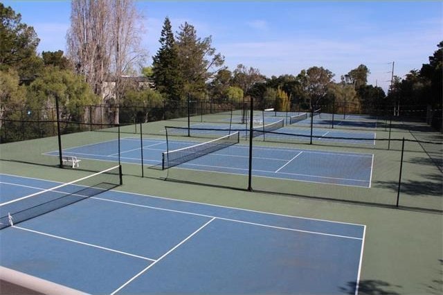 view of sport court with basketball court