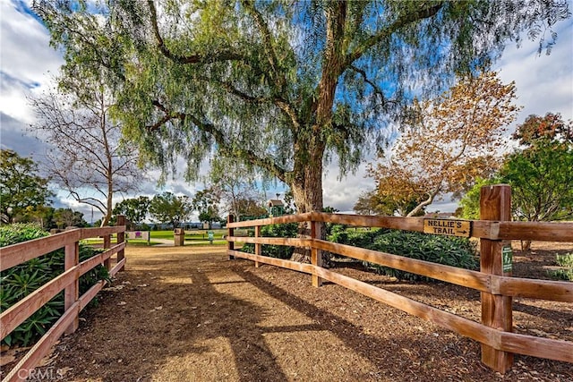 view of gate