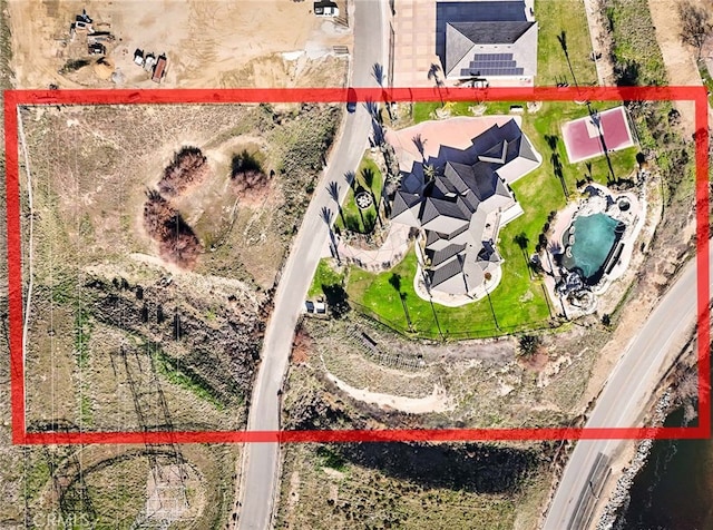 drone / aerial view