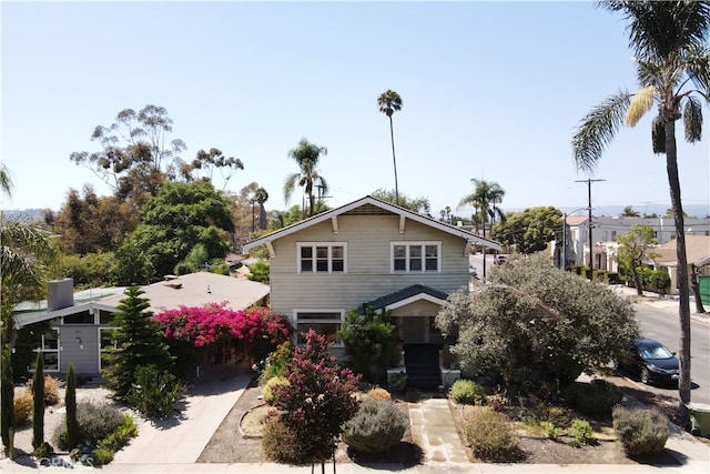 view of front of house