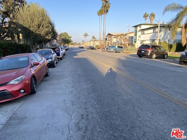 view of road