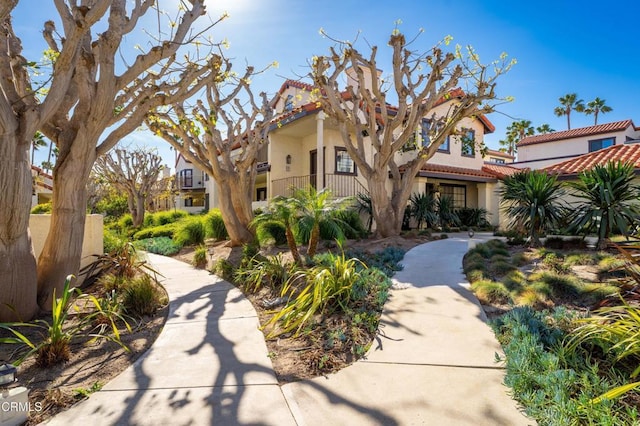 view of mediterranean / spanish-style home