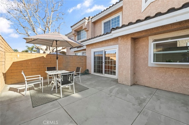 view of patio / terrace