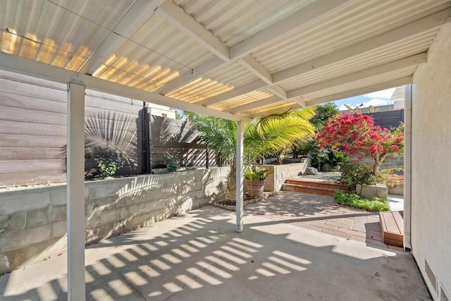 view of patio / terrace