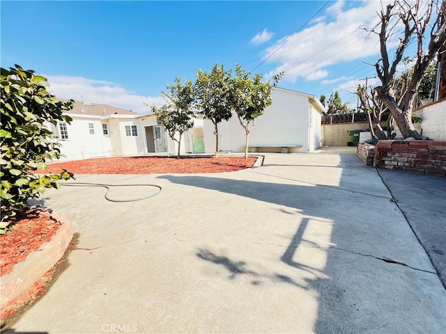 exterior space featuring a patio