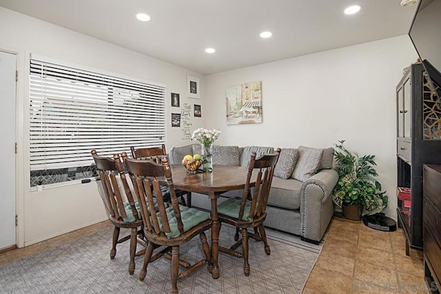 view of dining space