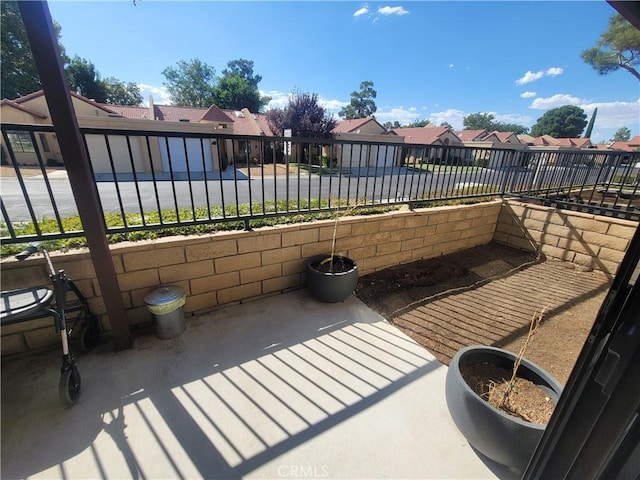 view of patio / terrace featuring a balcony