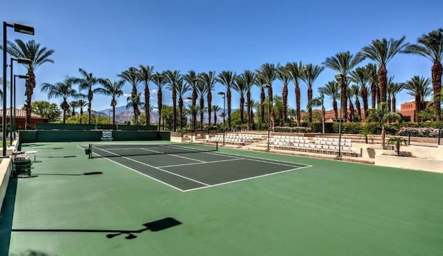 view of sport court