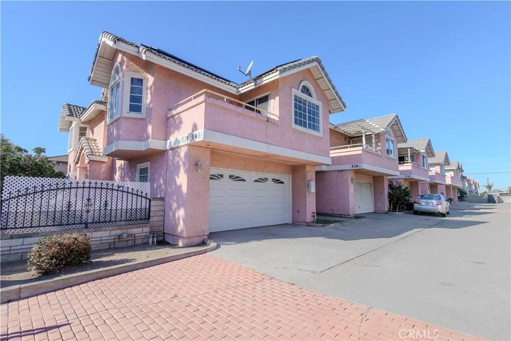 front facade featuring a garage