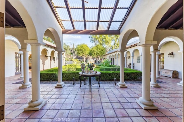 view of patio